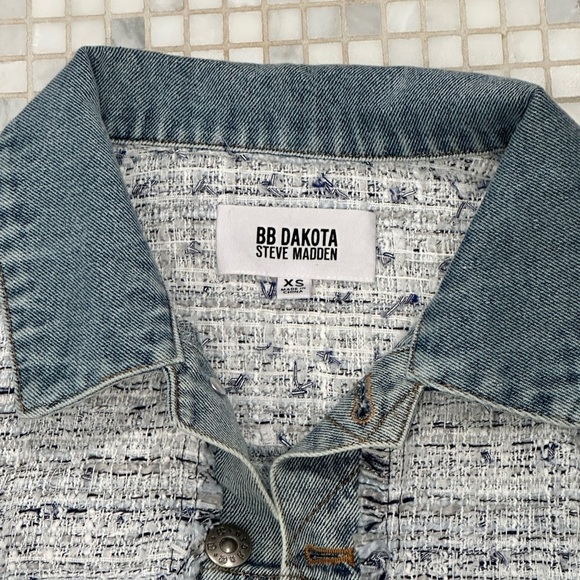 BB Dakota X Steve Madden The Festival Denim Trucker Jacket - Picture 8 of 16